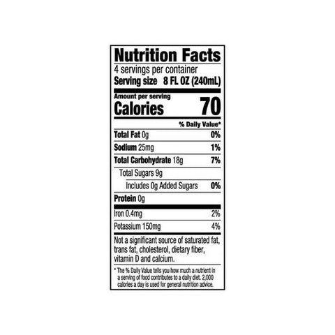 Rw Knudsen Family, Organic Just Cranberry Juice, Case of 6 X 32 Oz Rw Knudsen Family