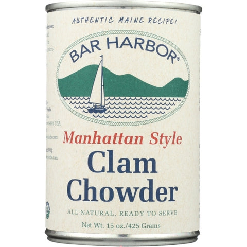 Bar Harbor, Manhatten Clam Chowder, 15 Oz