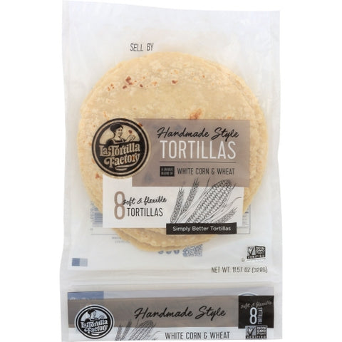La Tortilla Factory, Tortilla Corn Hms Wht, 11.57 Oz(Case Of 12)