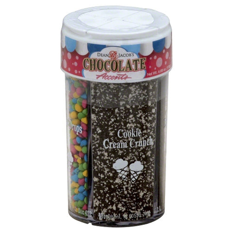 Dean Jacobs, Sprinkle 4Ice Crm Choc, 4.68 Oz(Case Of 6)