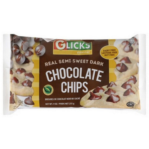 Glicks, Choc Chip, 9 Oz(Case Of 24)