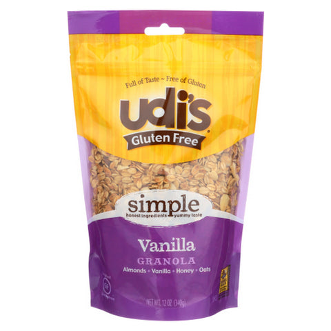 Udis, Granola Vanilla, 11 Oz(Case Of 6)