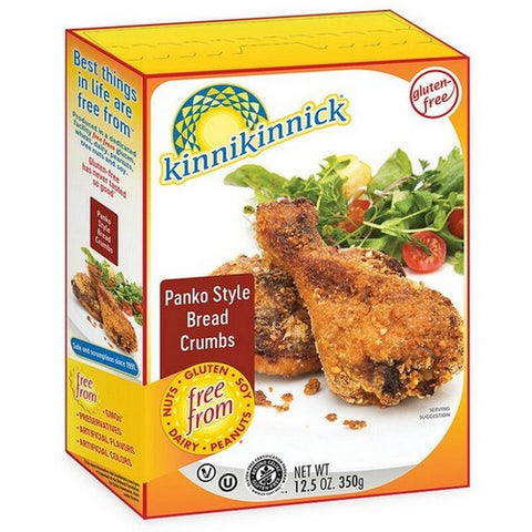 Kinnikinnick, P Anko Style Glutan Free Crumbs Bread, 12.5 Oz(Case Of 6)