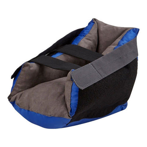 McKesson, Heel Protector One Size Fits Most Black Blue, Count of 4