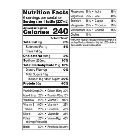Nestle Healthcare Nutrition, Boost High Protein Balanced Nutritional Drink Rich Chocolate, 8 Oz