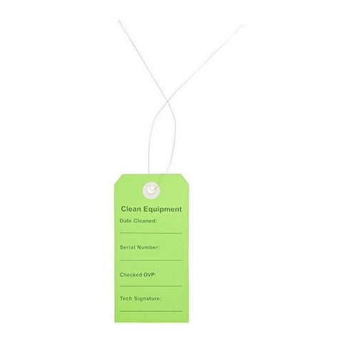 Elkay Plastics, Equipment Tag for DME - HME Equipment Provider Green, Count of 500