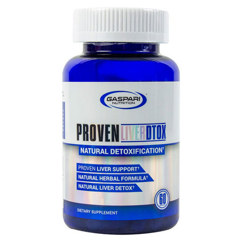 Gaspari Nutrition, Natural Liver Dextoxification, 60 Caps