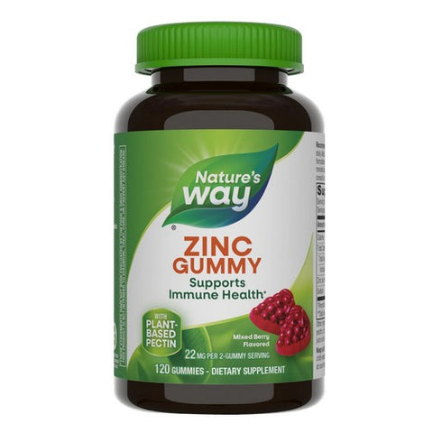 Zinc Gummies 120 Count by Nature's Way
