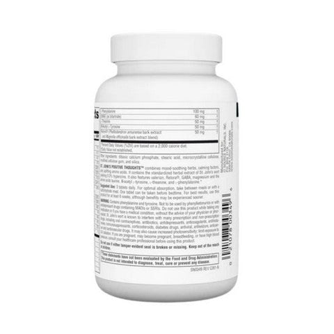 Source Naturals, Positive Thoughts, 90 Tabs Source Naturals
