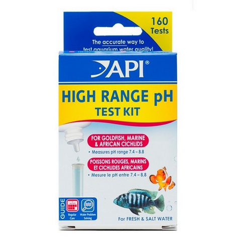 pH High Range Test Kit FW & SW 160 Tests by API