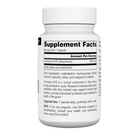 Source Naturals, Coenzyme Q10, 200 MG, 30 VCaps Source Naturals