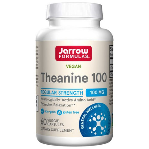 Jarrow Formulas, Theanine, 100 mg, 60 Caps
