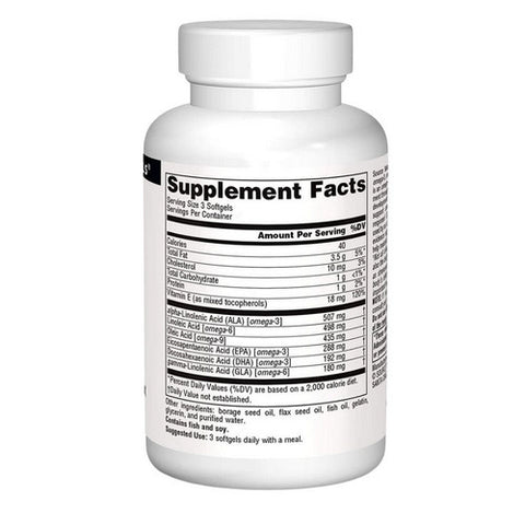 Source Naturals, Complete Essential Fatty Acids, 60 Softgel