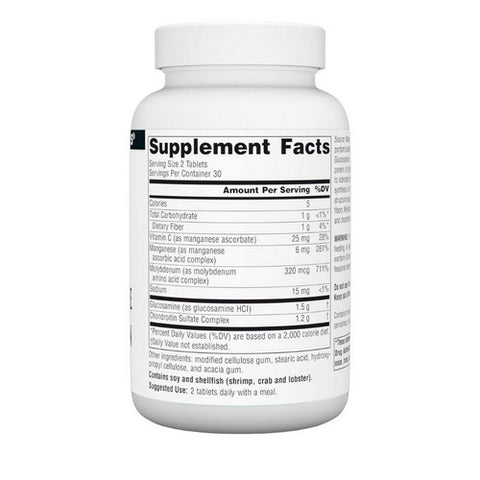 Source Naturals, Glucosamine Chondroitin, Extra Strength 60 Tabs