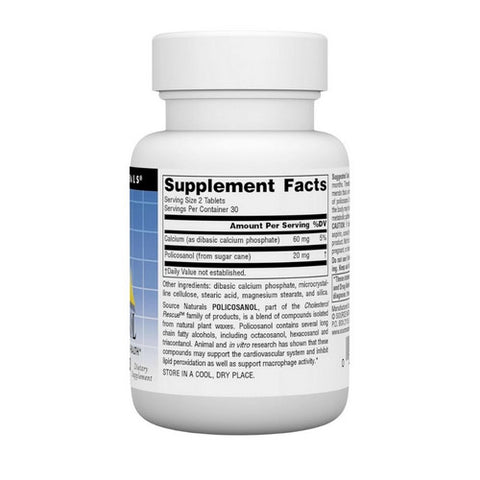 Source Naturals, Policosanol, 10 MG, 60 Tabs