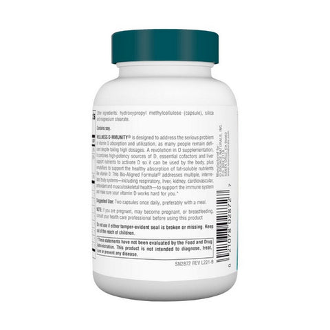 Source Naturals, Wellness D-mmunity, 60 VegCaps