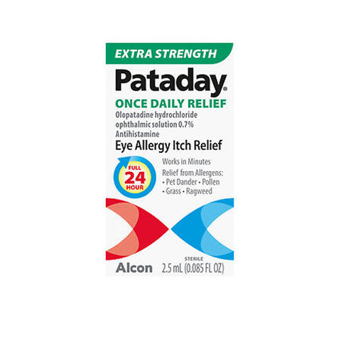Pataday, Eye Allergy Itch Relief Drops Extra Strength, 2.5 ML