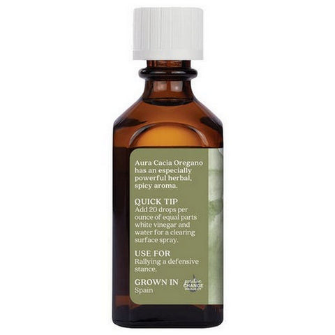 Aura Cacia, Oregano Purify Essential Oil, 2 Oz