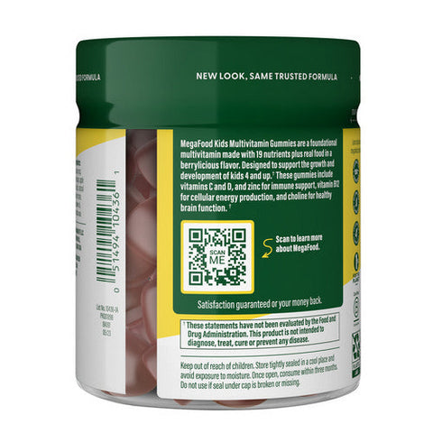 MegaFood, Kids Multi Gummies, 60 Count MegaFood