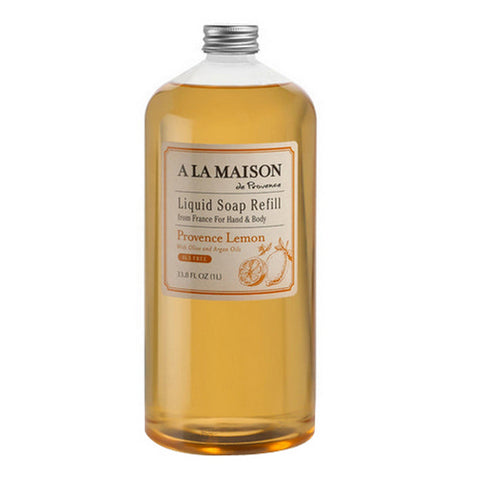 A La Maison, French Liquid Hand Soap Refill Lemon, 33.8 Oz