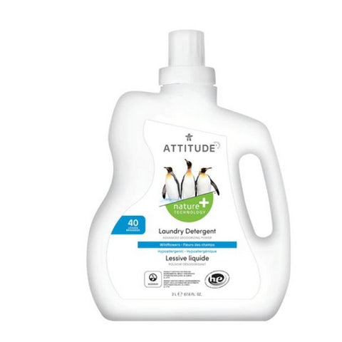 Nature + Laundry Detergent Wildflowers 70.4 Oz by Attitude