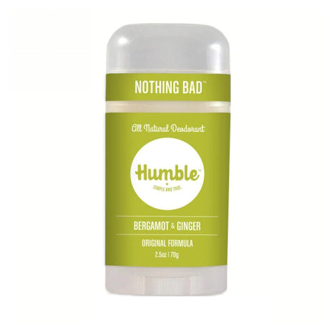 Humble Brands, Deodorant Original Formula Bergamot And Ginger, 2.5 Oz