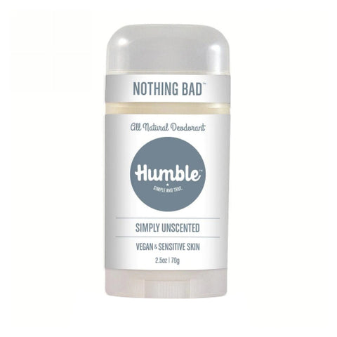 Humble Brands, Deodorant Vegan And Sensitive Skin Formula Unscented, 1