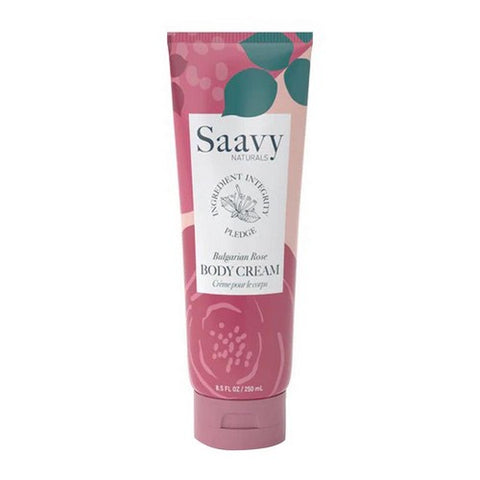 Saavy Naturals, Bulgarian Rose Body Cream, 8.5 Oz