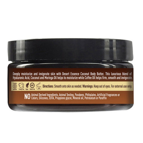 Desert Essence, Body Butter Coconut, 7.5 Oz Desert Essence