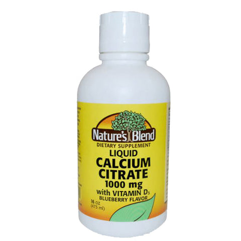 National Vitamin Co Inc, Liquid Calcium Citrate With Vitamin D3, 1000 mg, 16 Oz National Vitamin Co Inc
