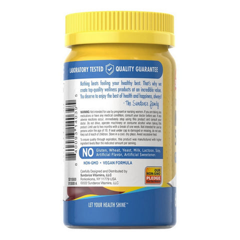 Sundance, Vitamins Stress Support Gummies + GABA and Lemon Balm Gummies Natural Lemon Strawberry, 32 Gummies