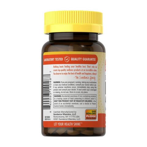 Sundance, Slow Release Iron, 50 Tabs