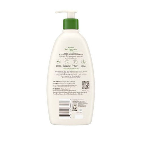 Aveeno, Daily Moisturizing Body Lotion Fragrance Free, 18 Oz Aveeno