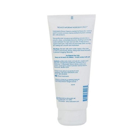 Vanicream, Shave Cream for Sensitive Skin, 6 Oz Vanicream