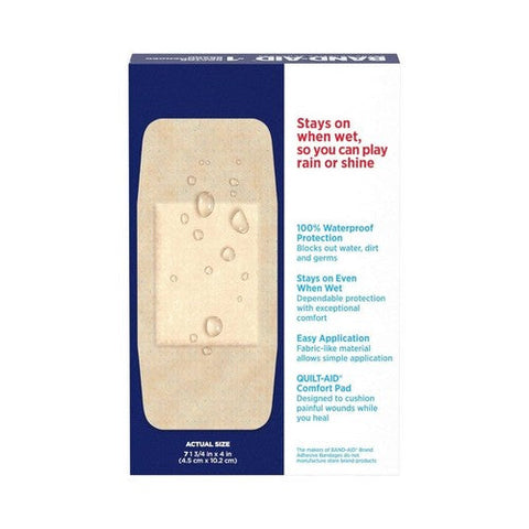 Band-Aid, Water Block Flex Extra Large Adhesive Bandages, 7 Count Band-Aid