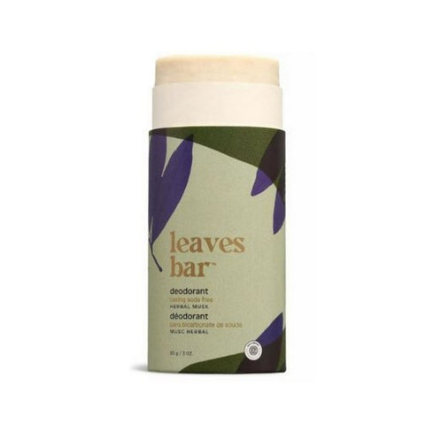 Attitude, Leaves Bar Deodorant Herbal Musk, 3 Oz