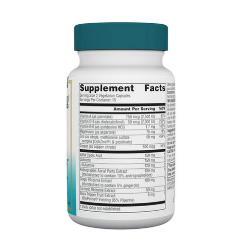 Source Naturals, Wellness ZincMunity, 30 Veg Caps