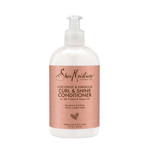 Shea Moisture, Curl & Shine Conditioner Coconut Hibiscus, 13 Oz