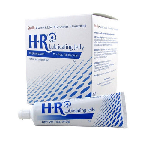 HR Pharmaceuticals, HR Lubricating Jelly, 4 Oz Box Of 12