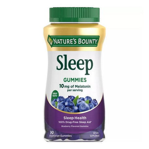 Nature's Bounty, Sleep Melatonin Gummies, 10 mg, 90 Count