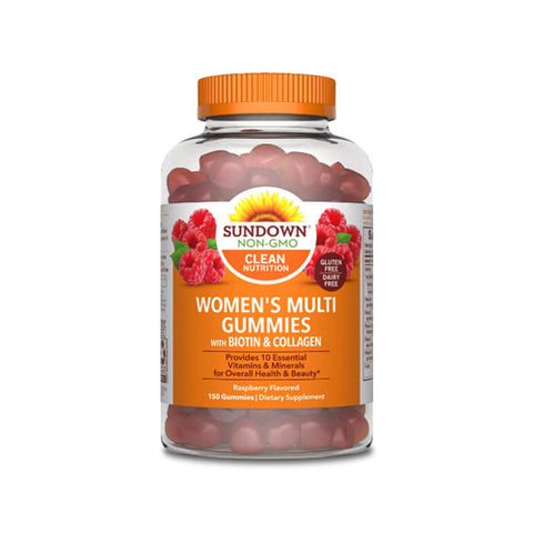 Sundown Naturals, Women's Multivitamin Gummies, 150 Count