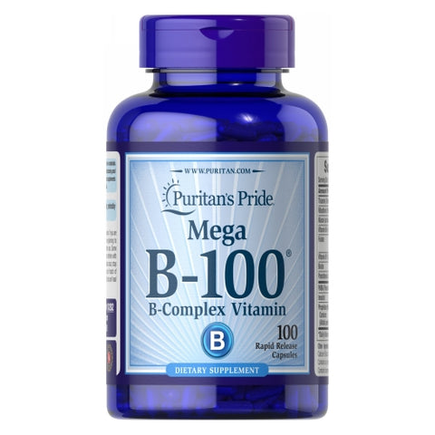 Puritan's Pride, Vitamin B-100 Complex, 100 Capsules