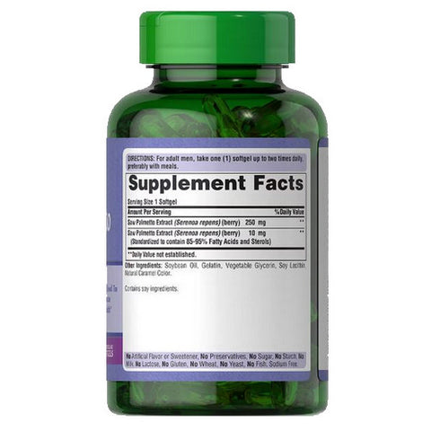 Puritan's Pride, Saw Palmetto Extract, 180 Softgels