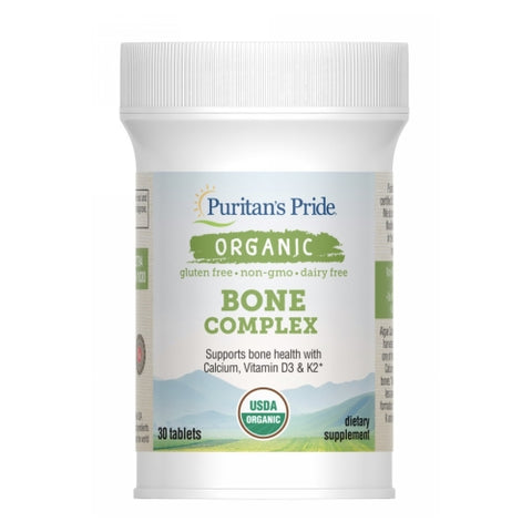 Puritan's Pride, Organic Bone Complex, 60 Chews