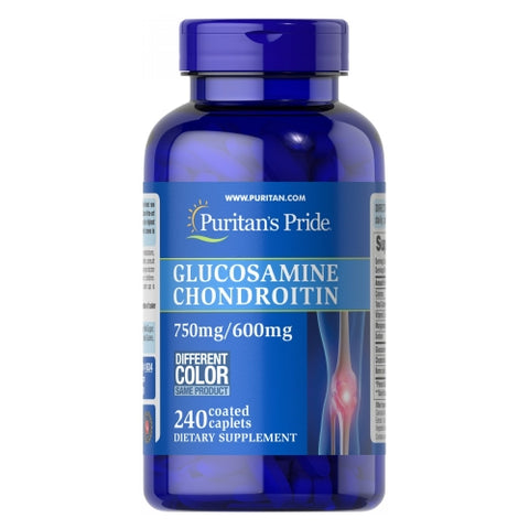 Puritan's Pride, Glucosamine Chondroitin, 240 Caplets