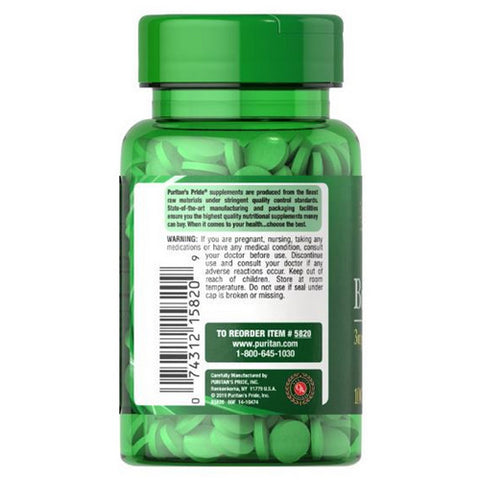 Puritan's Pride, Boron, 3 mg, 100 Tablets