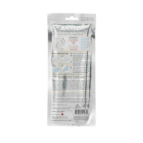 Earth Therapeutics, Thermal Moisturizing Foot Mask, 1 Pair