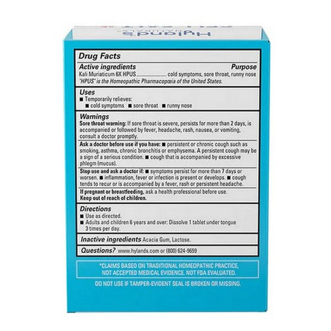 Hylands, Cell Salt #5 Kali Mur, 100 Tabs