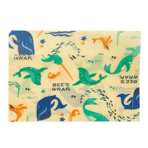 Bees Wrap, Under The Sea Snack Sandwich Bags, 2 Count