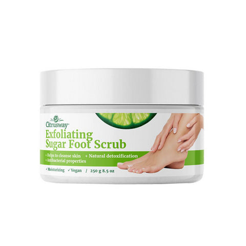 Citrus Way, Exfoliating Sugar Foot Scrub, 8.5 Oz
